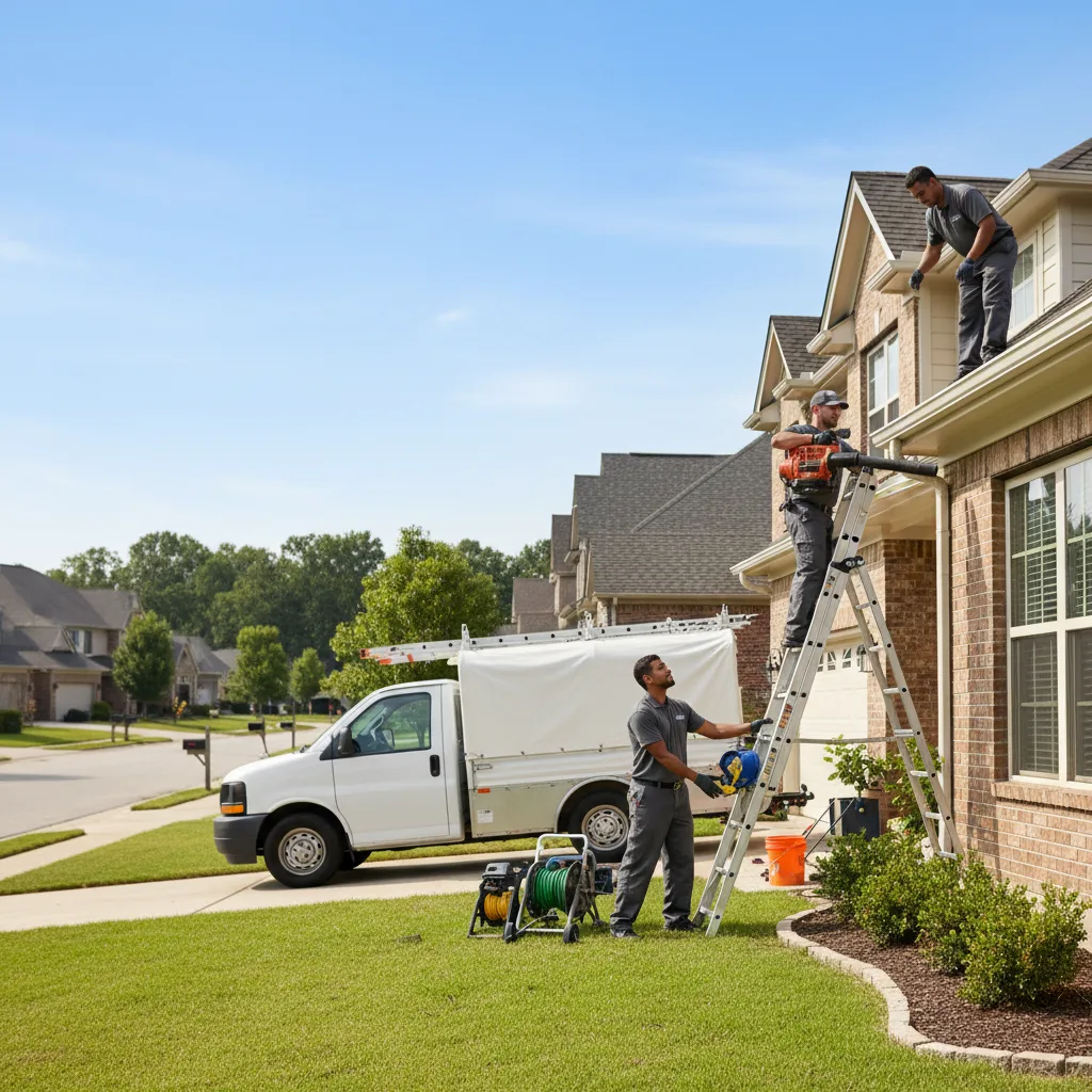 Home Gutter Service in Calliham, TX near me